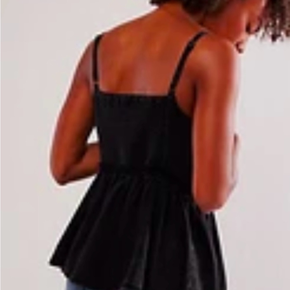 Free People, We The Free Reworked soft denim Top NWOT - Picture 5 of 7